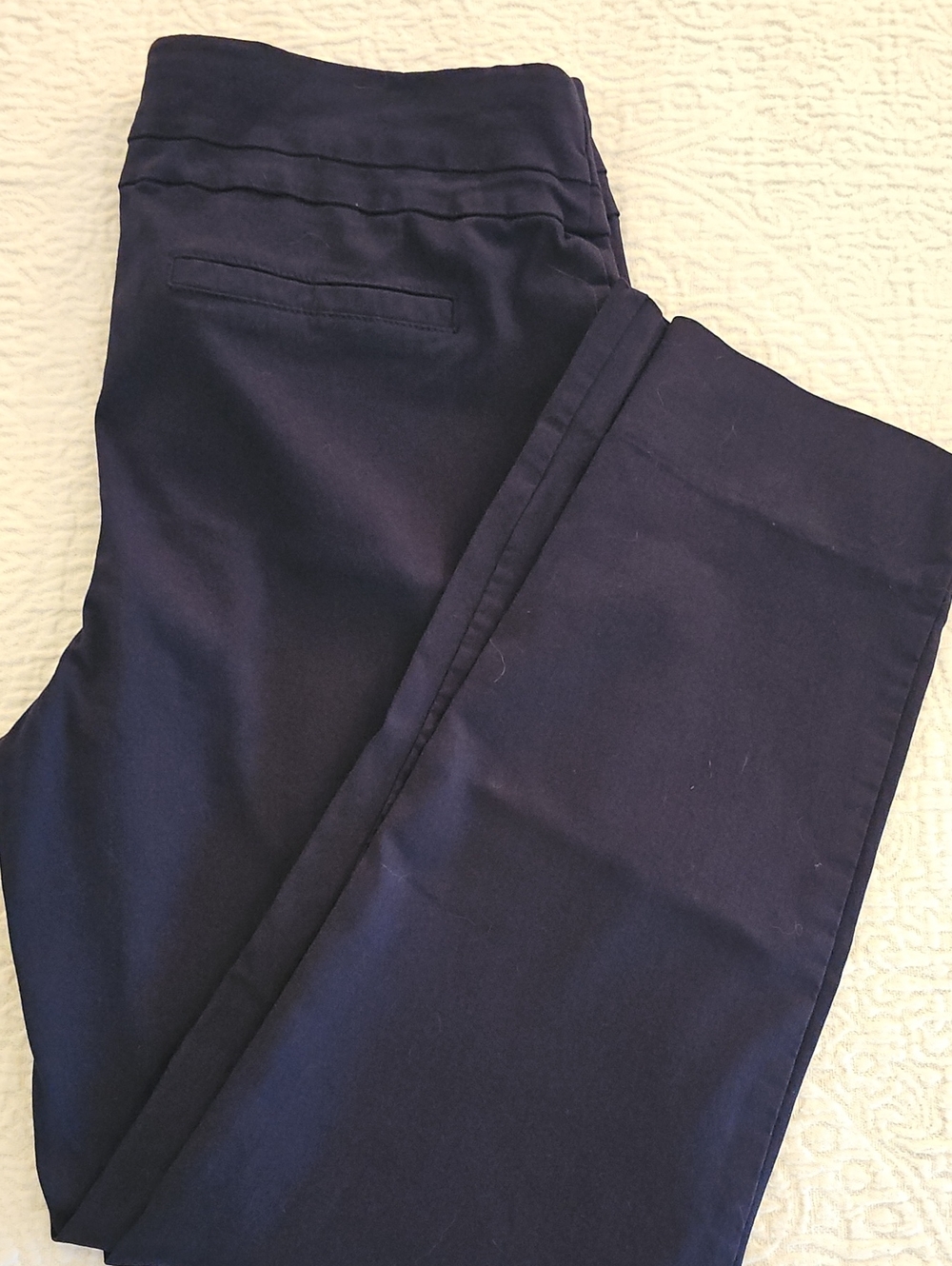 Zac & Rachel Women's Navy Stretch Chinos